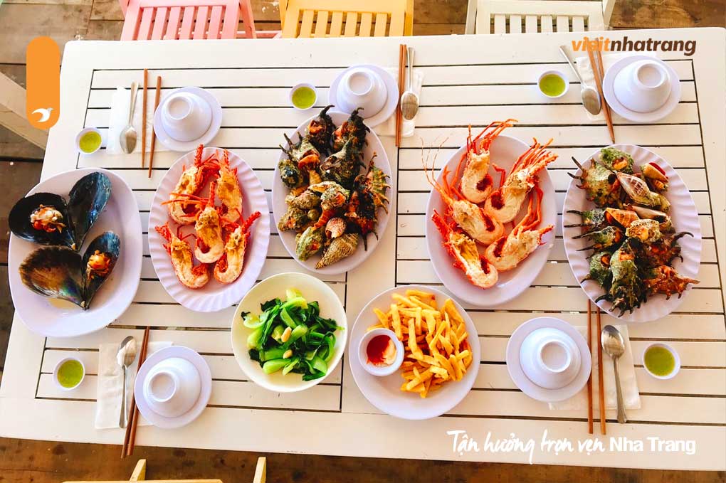 Ẩm thực tại khu du lịch Sao Biển hứa hẹn sẽ mang đến cho du khách những trải nghiệm ẩm thực khó quên