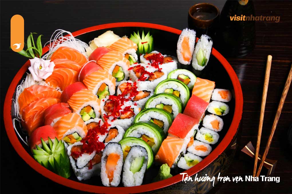 Hãy đến với Nha Trang và đắm chìm trong thế giới Sushi đầy màu sắc