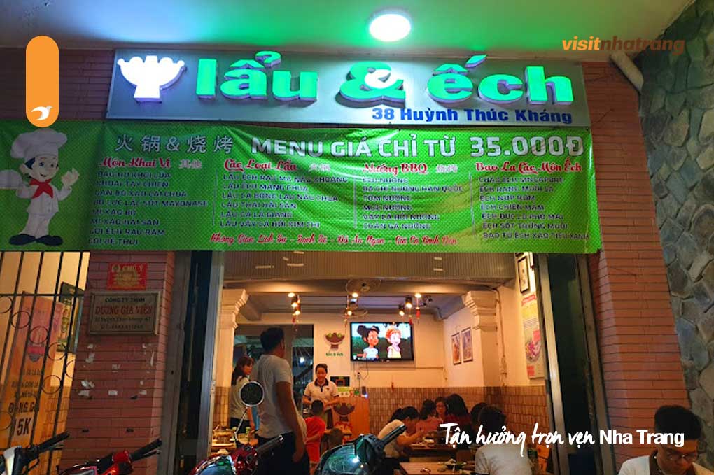 Lẩu Ếch 38 Huỳnh Thúc Kháng - Thiên đường lẩu ếch 