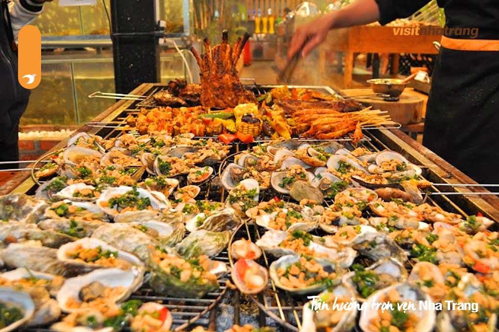 Một điểm cộng lớn của Zallo Buffet là chất lượng hải sản tươi sống