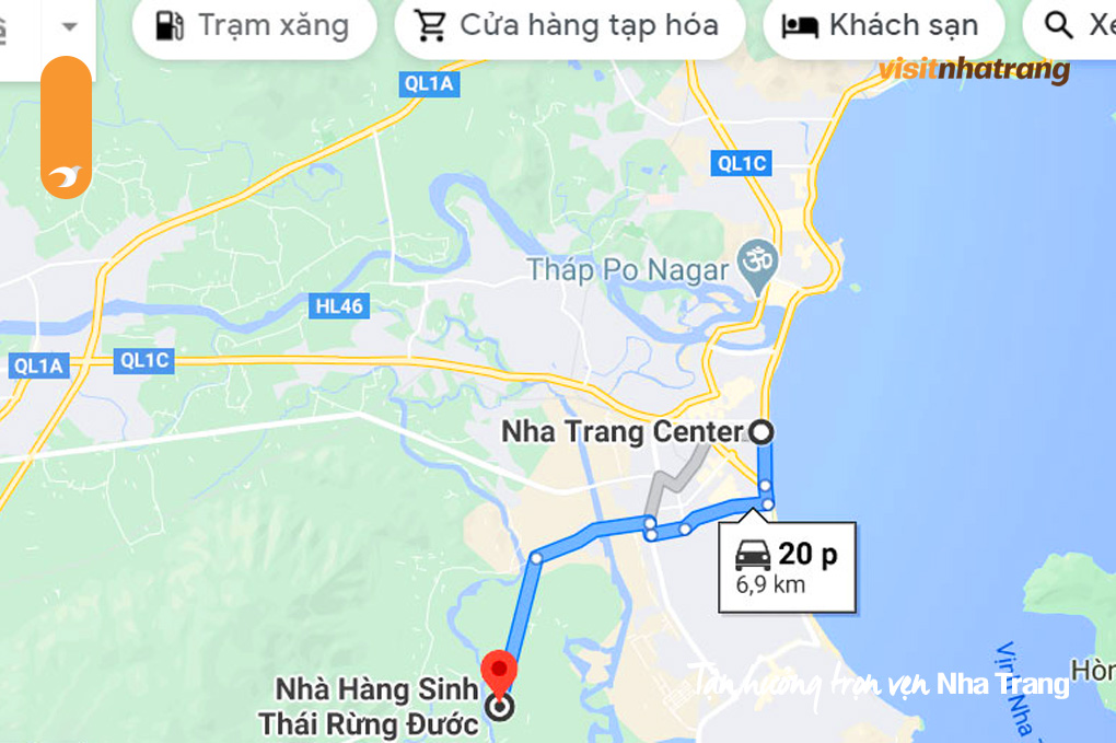 Hướng dẫn cách di chuyển theo Google Map