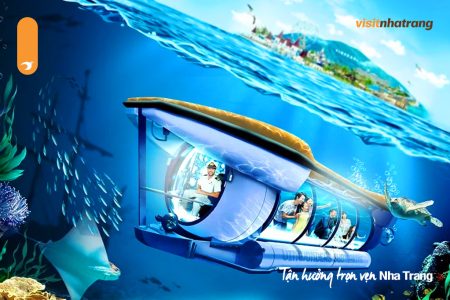 Khám phá tàu ngầm trong suốt Vinpearl Submarine Nha Trang