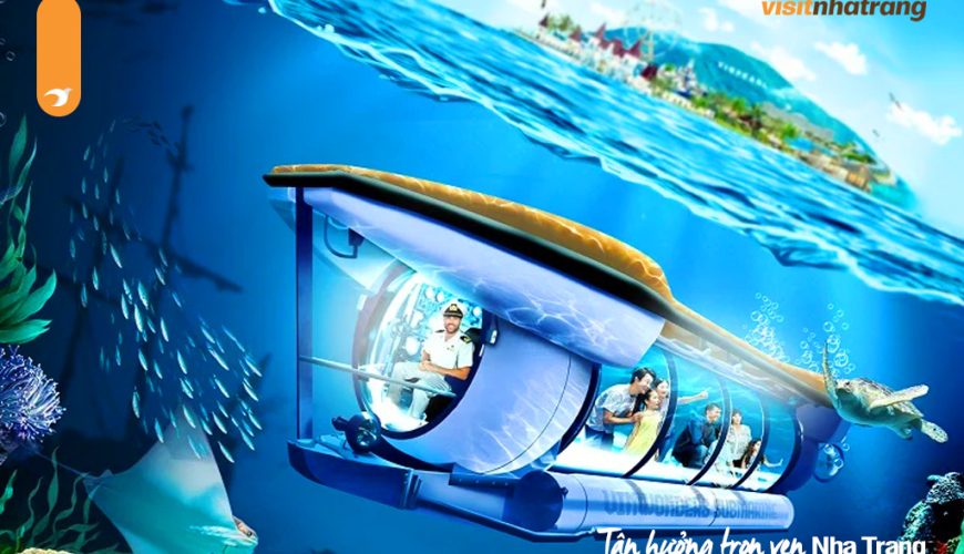 Khám phá tàu ngầm trong suốt Vinpearl Submarine Nha Trang