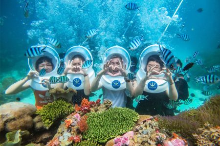 Tour đi bộ đáy biển Nha Trang