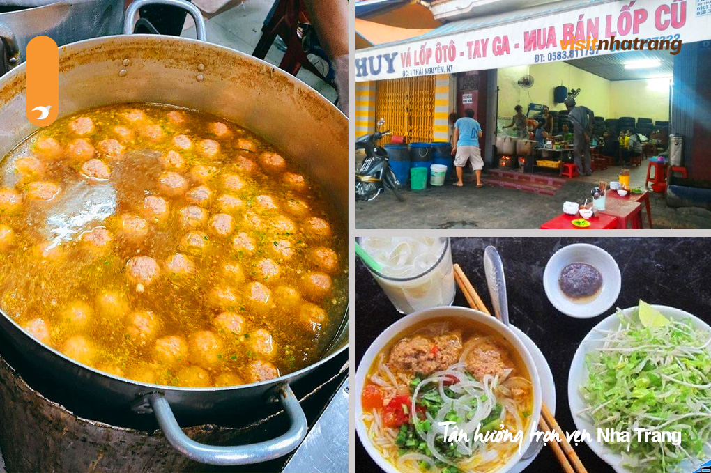 Quán bún riêu Lốp xe Nha Trang - quán bán 1.000 tô bún mỗi ngày