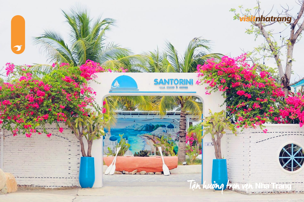 Hướng dẫn đường đi đến Santorini Studio Cafe Khánh Hòa