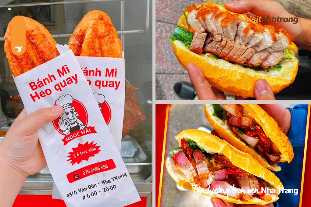 Bánh mì heo quay Ngọc Hải