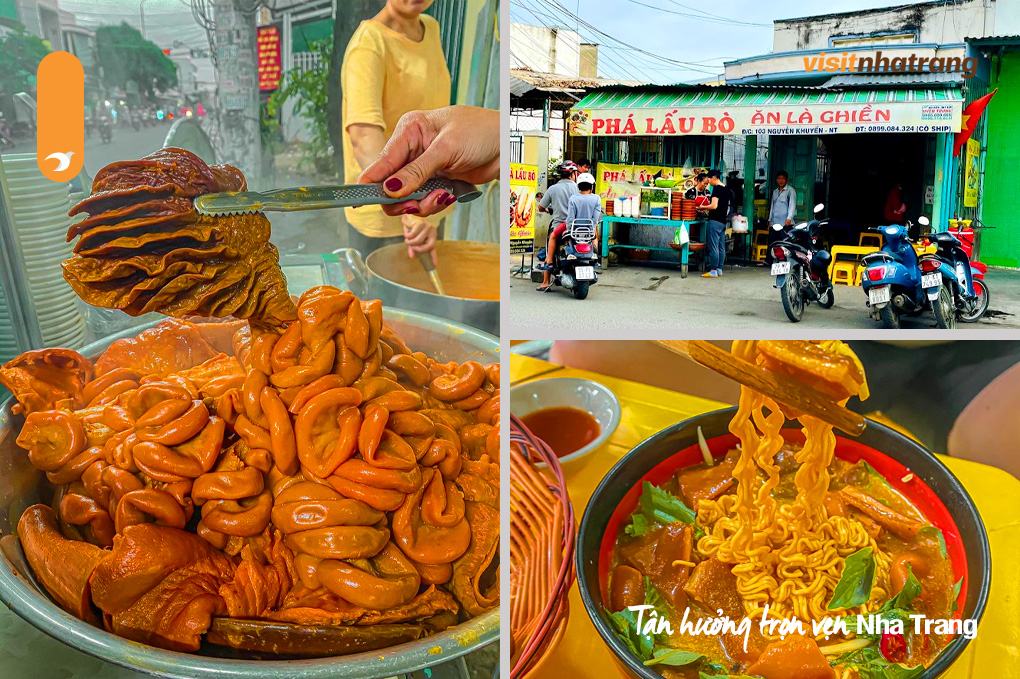 Quán Phá Lấu Bò Ăn Là Ghiền - Nguyễn Khuyến