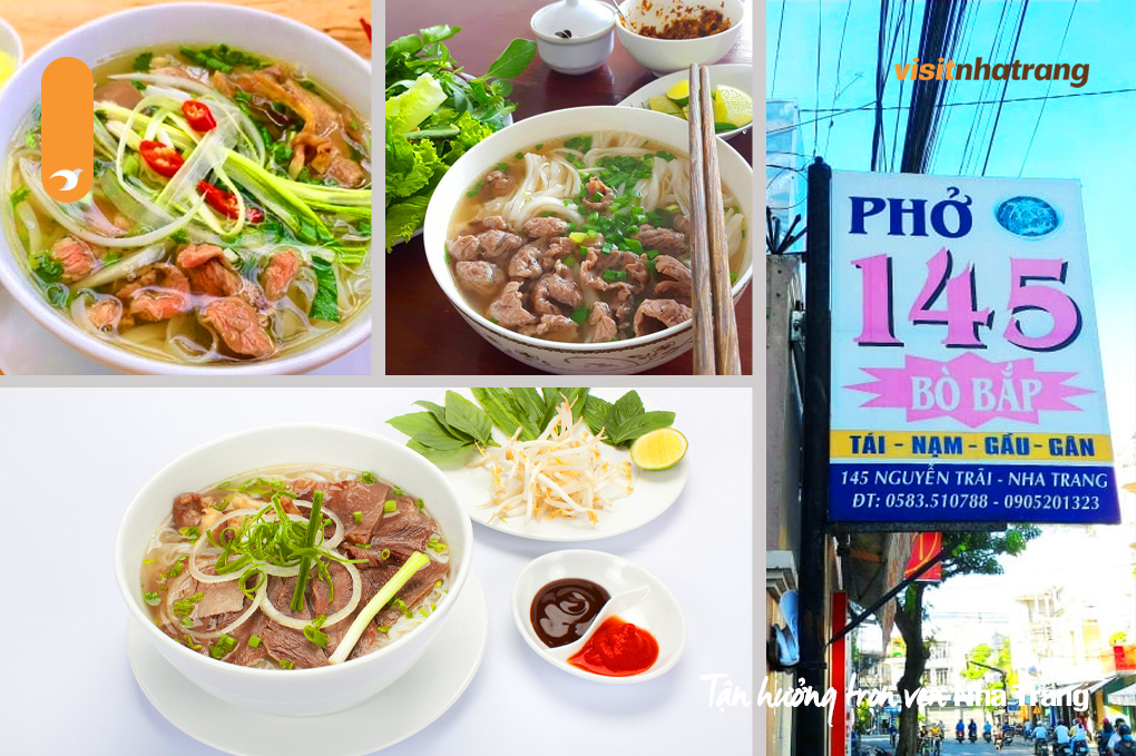 Phở 145 - quán phở Nha Trang vừa ngon vừa rẻ